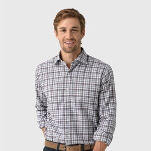 Peter millnar crown waynesville performance flannel sport shirt